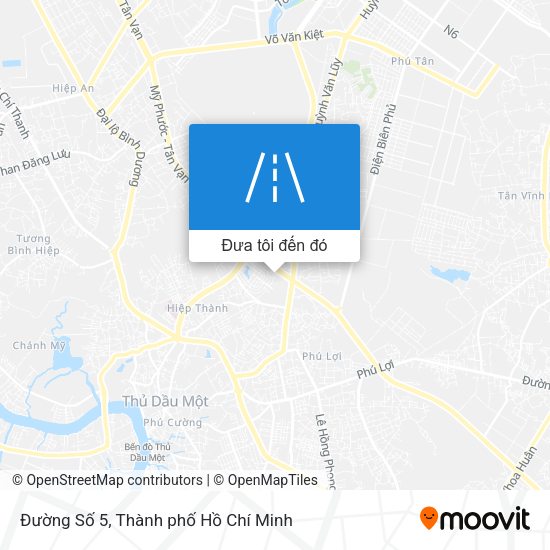 Bản đồ Đường Số 5