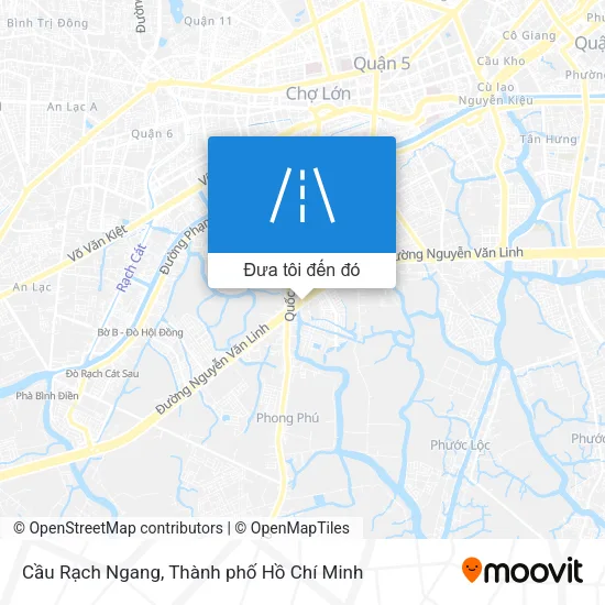 Bản đồ Cầu Rạch Ngang