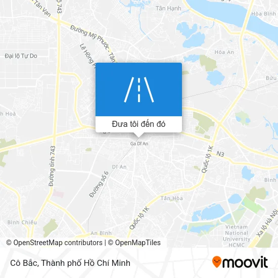 Bản đồ Cô Bắc