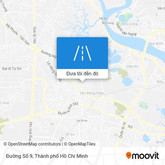 Bản đồ Đường Số 9