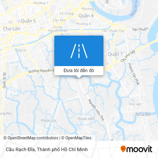 Bản đồ Cầu Rạch Đĩa