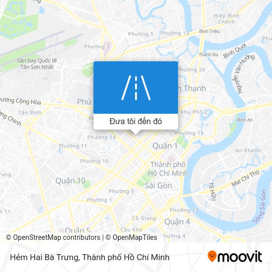 Bản đồ Hẻm Hai Bà Trưng