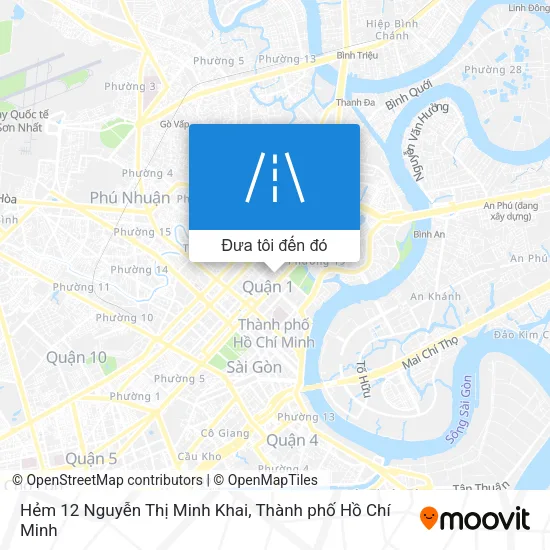 Bản đồ Hẻm 12 Nguyễn Thị Minh Khai