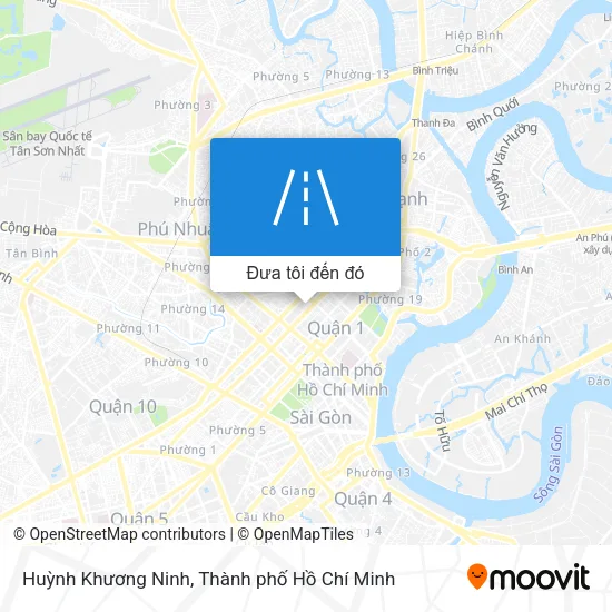 Bản đồ Huỳnh Khương Ninh