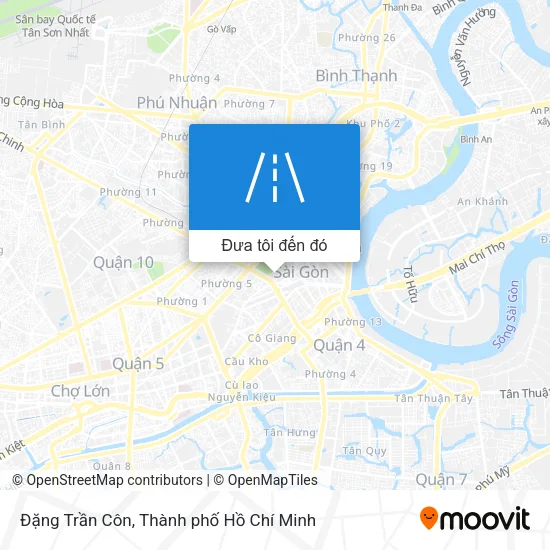 Bản đồ Đặng Trần Côn