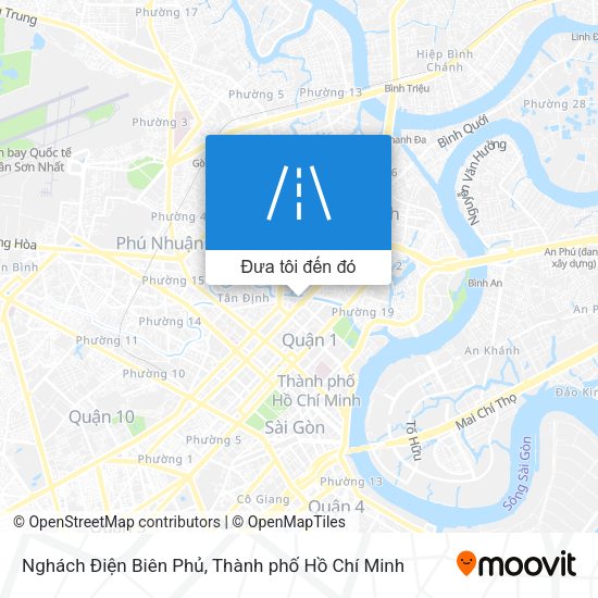 Bản đồ Nghách Ðiện Biên Phủ