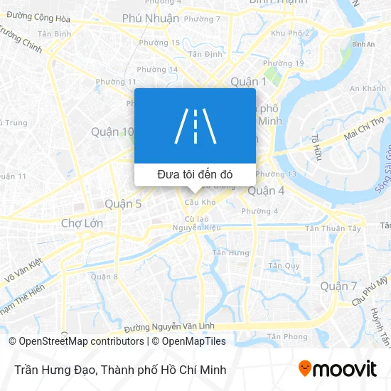 Bản đồ Trần Hưng Ðạo