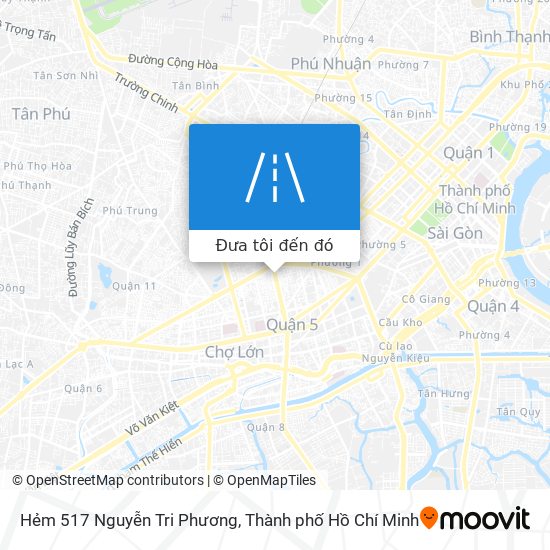 Bản đồ Hẻm 517 Nguyễn Tri Phương
