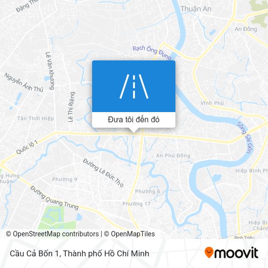 Bản đồ Cầu Cả Bốn 1