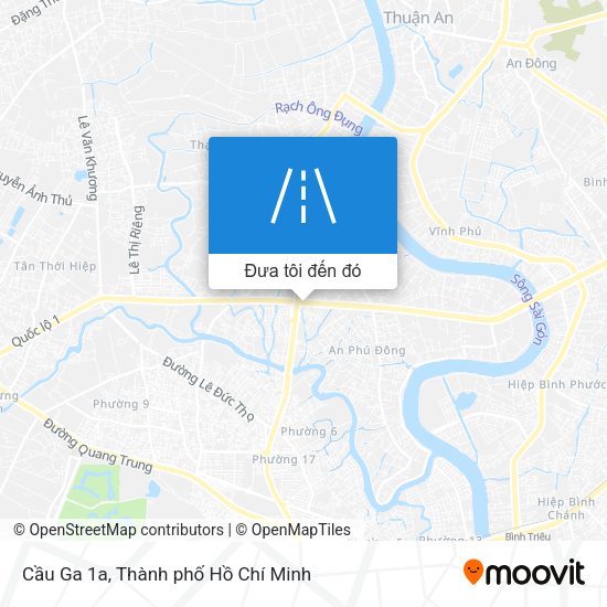 Bản đồ Cầu Ga 1a