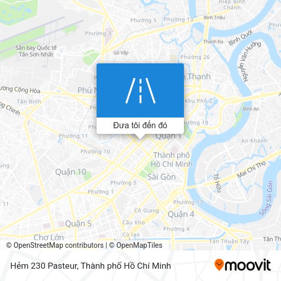 Bản đồ Hẻm 230 Pasteur