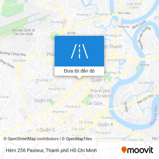 Bản đồ Hẻm 256 Pasteur