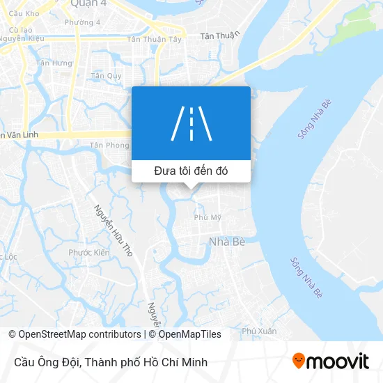 Bản đồ Cầu Ông Đội