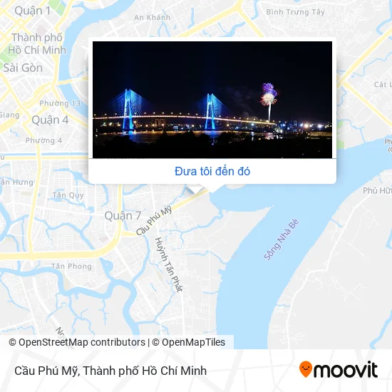 Bản đồ Cầu Phú Mỹ