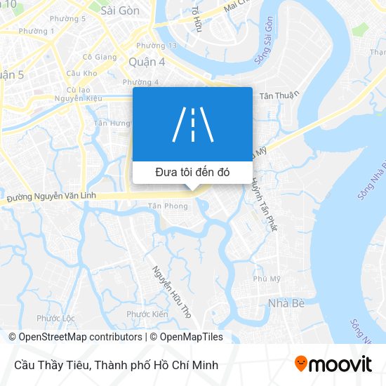 Bản đồ Cầu Thầy Tiêu