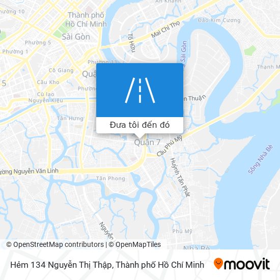 Bản đồ Hẻm 134 Nguyễn Thị Thập