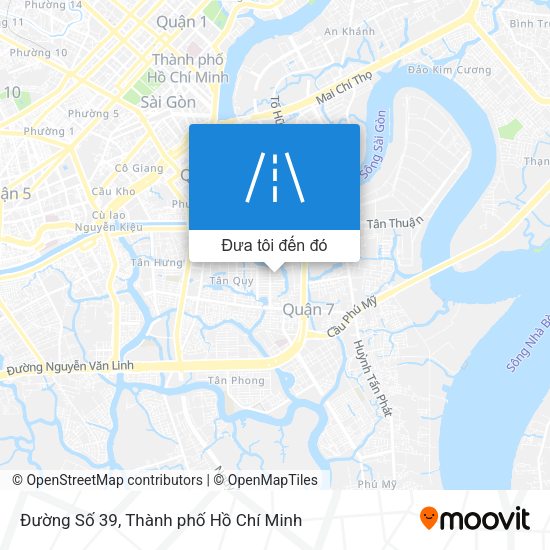 Bản đồ Đường Số 39