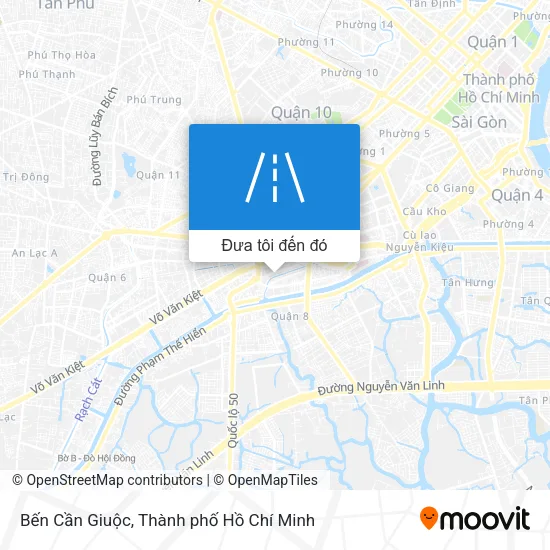 Bản đồ Bến Cần Giuộc