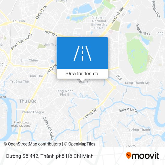 Bản đồ Đường Số 442