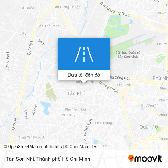 Bản đồ Tân Sơn Nhì