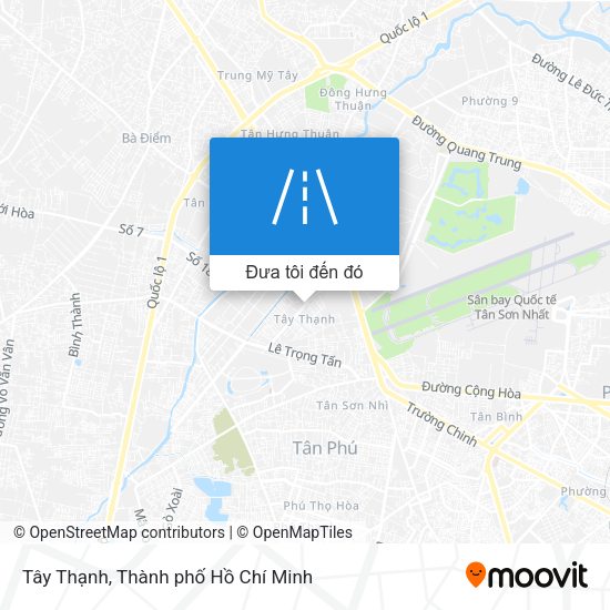 Bản đồ Tây Thạnh