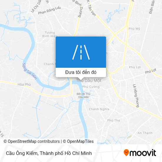 Bản đồ Cầu Ông Kiểm