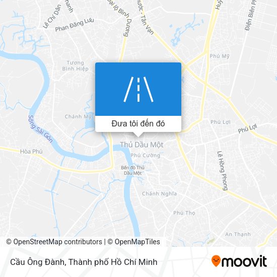 Bản đồ Cầu Ông Đành