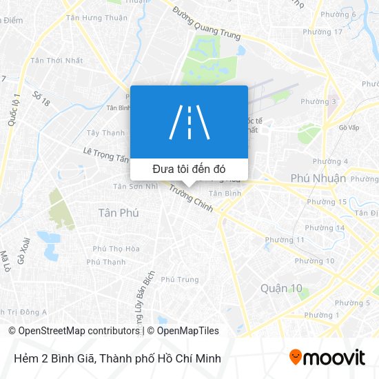 Bản đồ Hẻm 2 Bình Giã