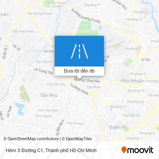 Bản đồ Hẻm 3 Đường C1