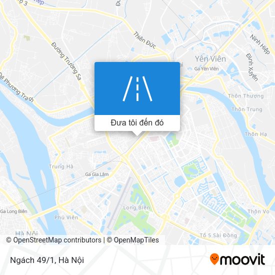 Bản đồ Ngách 49/1