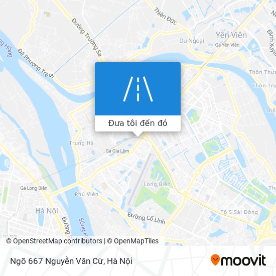 Bản đồ Ngõ 667 Nguyễn Văn Cừ
