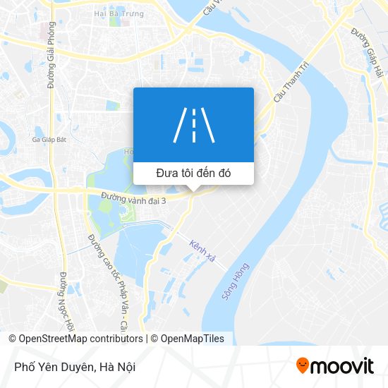 Bản đồ Phố Yên Duyên