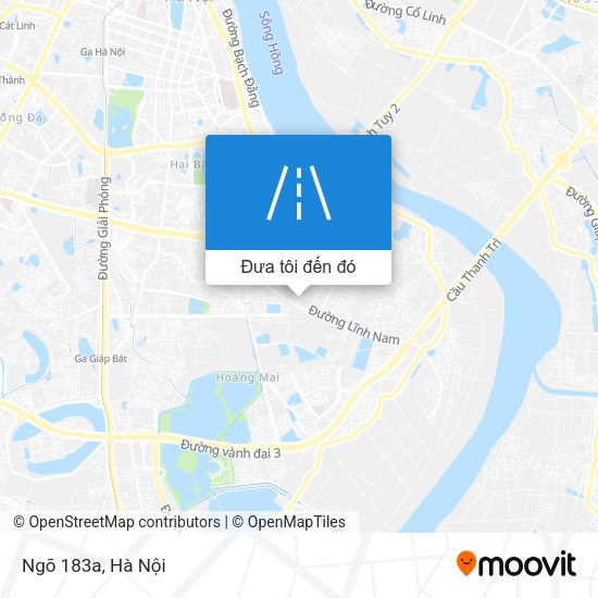 Bản đồ Ngõ 183a