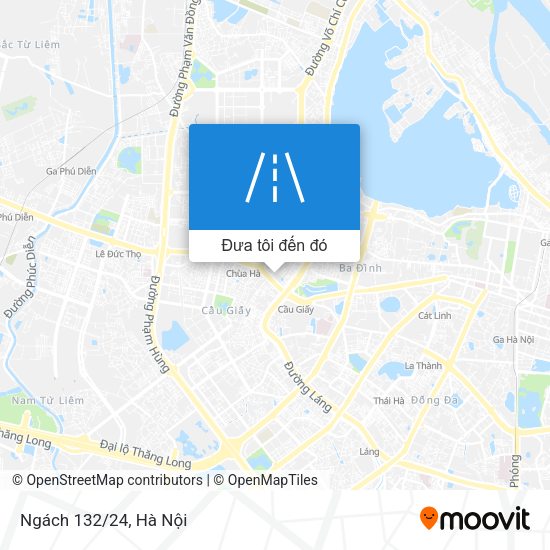 Bản đồ Ngách 132/24