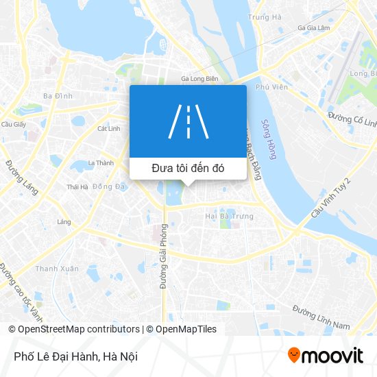 Bản đồ Phố Lê Đại Hành