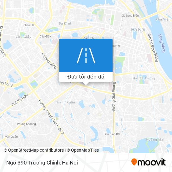 Bản đồ Ngõ 390 Trường Chinh