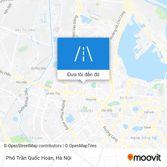 Bản đồ Phố Trần Quốc Hoàn