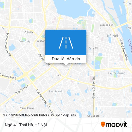 Bản đồ Ngõ 41 Thái Hà