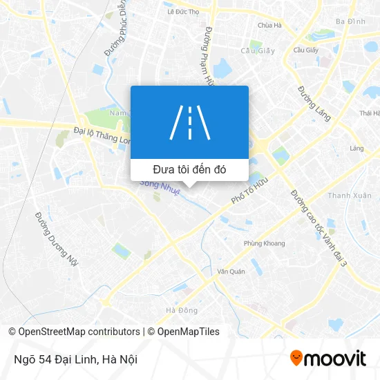 Bản đồ Ngõ 54 Đại Linh