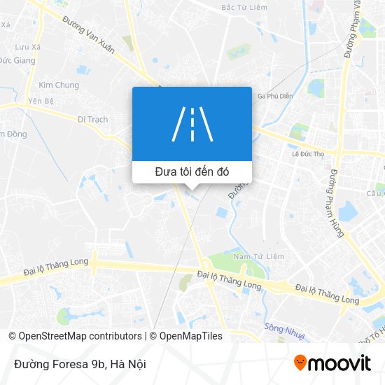 Bản đồ Đường Foresa 9b