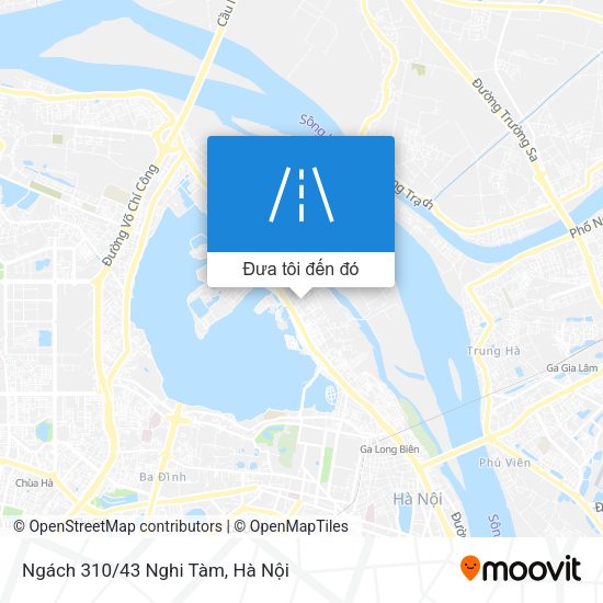 Bản đồ Ngách 310/43 Nghi Tàm