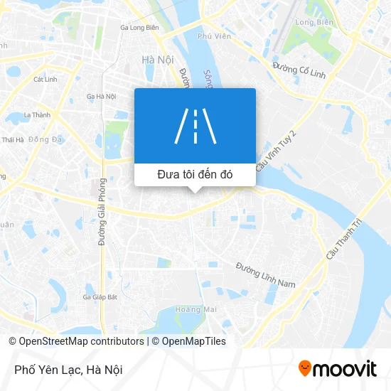 Bản đồ Phố Yên Lạc