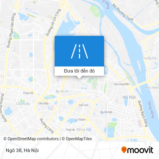 Bản đồ Ngõ 38