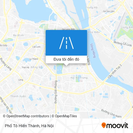 Bản đồ Phố Tô Hiến Thành