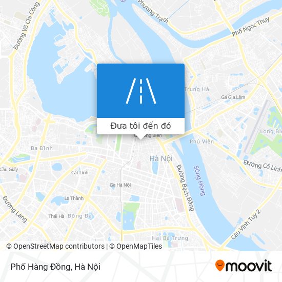 Bản đồ Phố Hàng Đồng