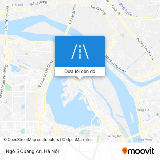 Bản đồ Ngõ 5 Quảng An