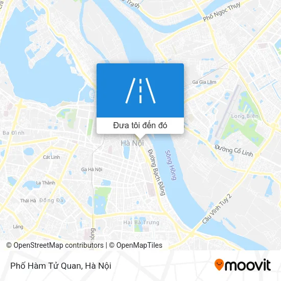 Bản đồ Phố Hàm Tử Quan