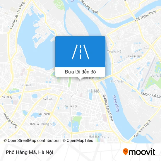 Bản đồ Phố Hàng Mã