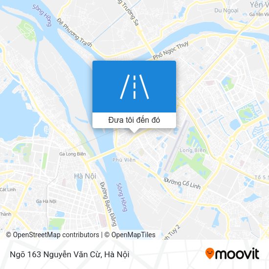 Bản đồ Ngõ 163 Nguyễn Văn Cừ