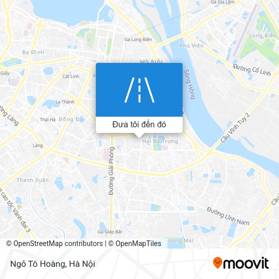 Bản đồ Ngõ Tô Hoàng